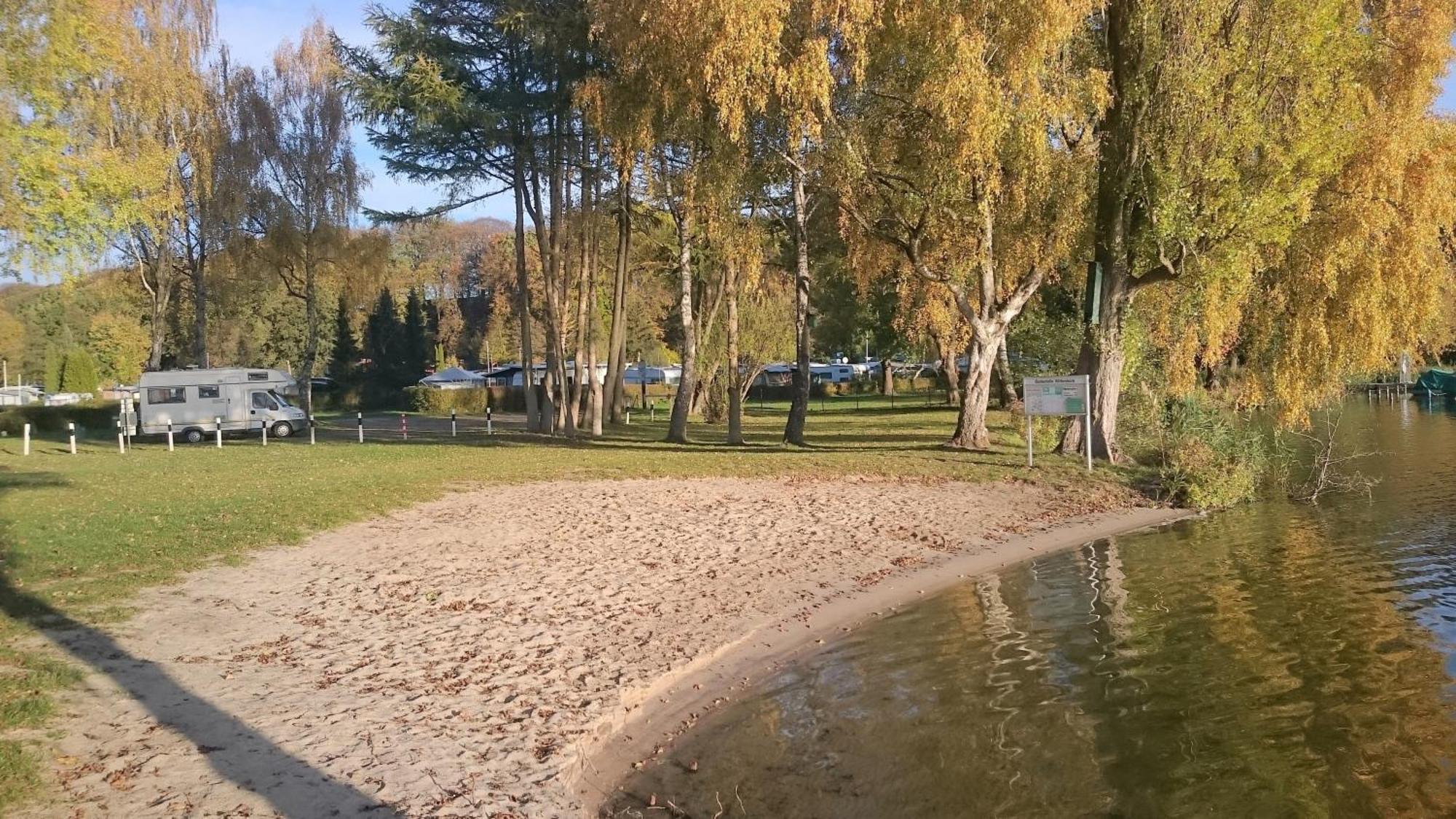 Mobilheim Am See Wittenborn Buitenkant foto